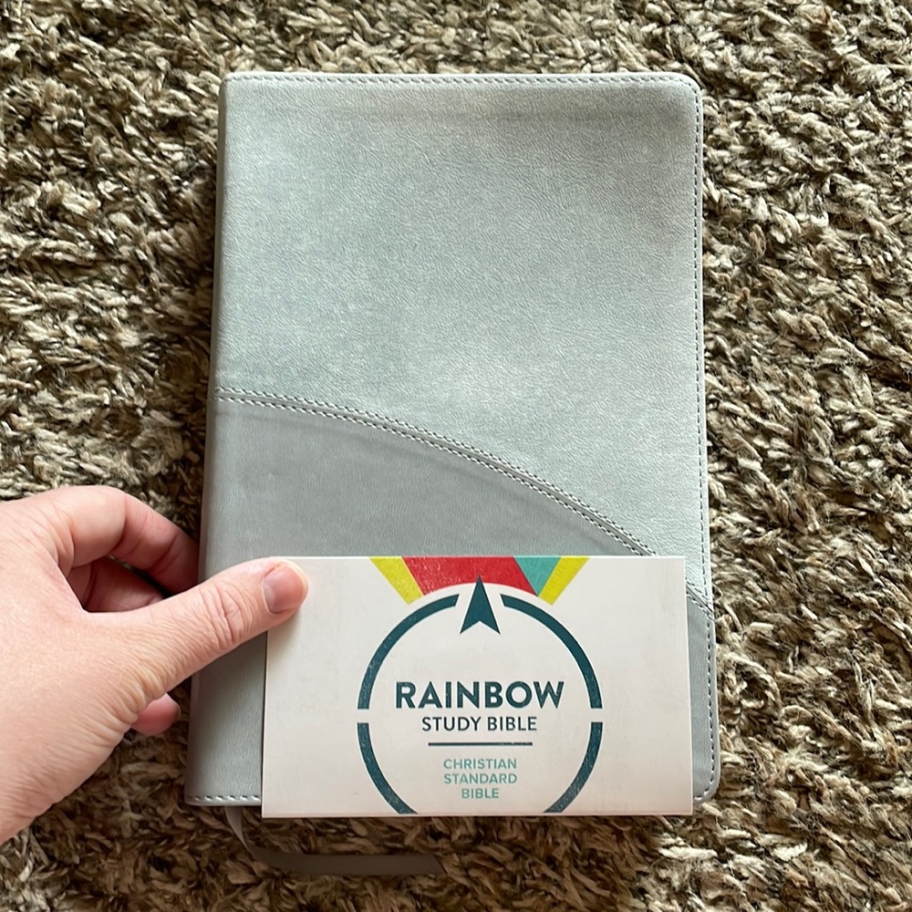 🆕✝️ NIV Rainbow Study Bible with Color Coded Verses